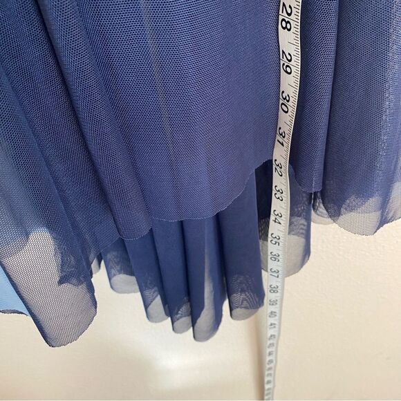 Revolution Dance Costume blue lyrical winter mesh MEMORIES RC23918 MA adult - Picture 9 of 14